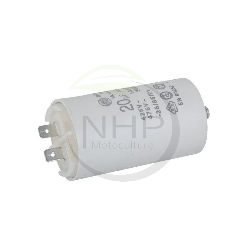 Condensateur électrique 20 uf, STIHL, VIKING 6340-605-1000, 6340 605 1000, 63406051000