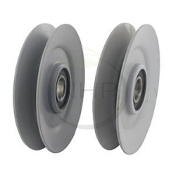 Poulie pour tracteur tondeuse JOHN DEERE, SIMPLICITY, SNAPPER AM38171, AM103542, 101096, 2101096, 18651, 1-8651