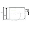 Butée de gaine, pour gaine de diamètre 6,0mm