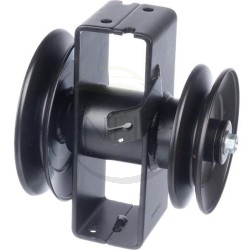 Poulie double tracteur tondeuse GGP, CASTELGARDEN, STIGA, ALPINA, MOUNTFIELD 387605006/0, 1137-0741-01