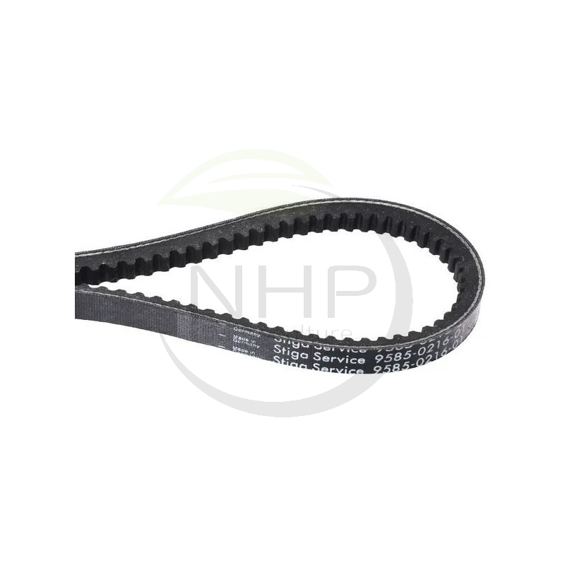 Courroie de transmission tracteur tondeuse STIGA 1134-9168-01, 1134916801, 9585-0216-01