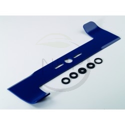 Lame universelle plate avec ailettes, longueur 450mm, alésage 25,4mm