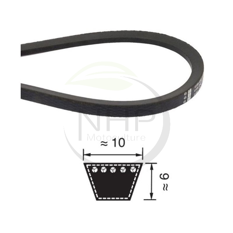 COURROIE MOTOBINEUSE OLEO MAC 68670044R - MH180R