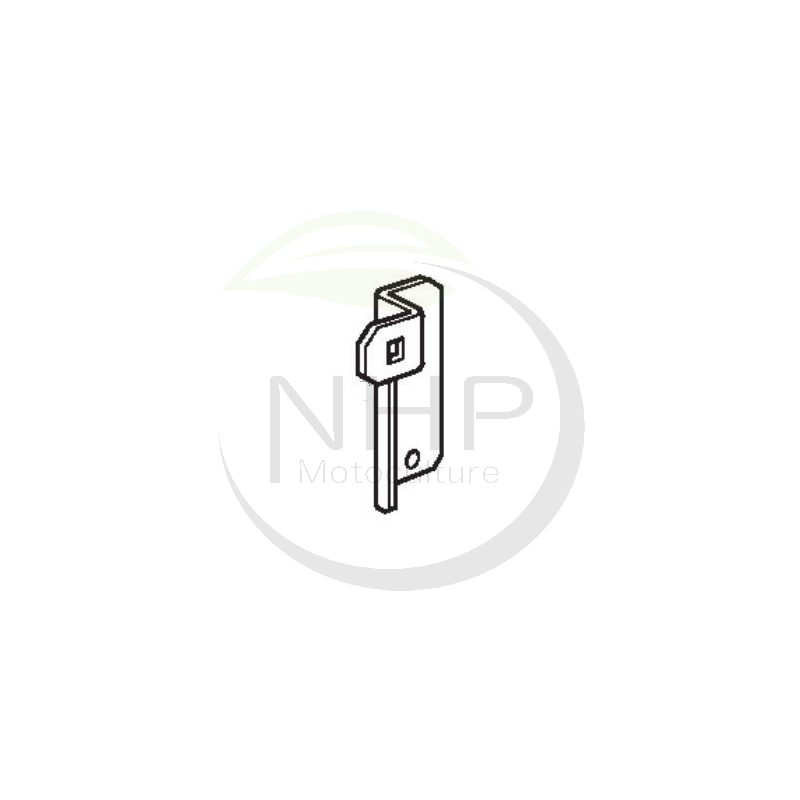 Etrier côté droit tracteur tondeuse GGP, CASTELGARDEN, STIGA, ALPINA, MOUNTFIELD 25774381/0, 325774381/0, 257743810