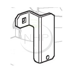 Etrier côté gauche tracteur tondeuse GGP, CASTELGARDEN, STIGA, ALPINA, MOUNTFIELD 25774383/0, 325774383/0, 257743830