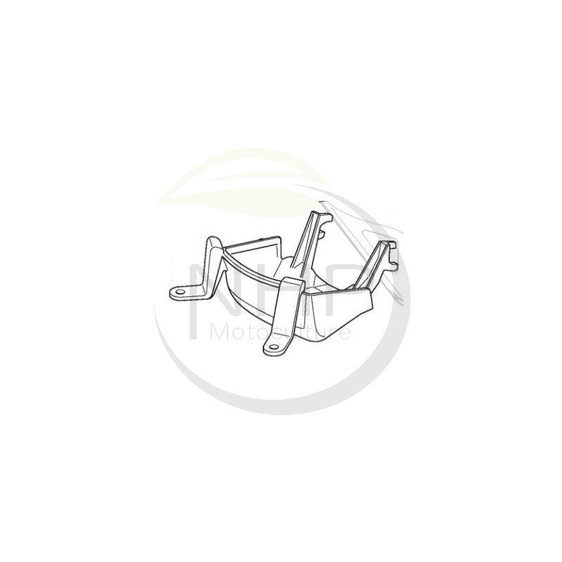 Carter de protection côté avant tracteur tondeuse GGP, CASTELGARDEN, STIGA, ALPINA 25060121/0, 250601270, 325060127/0