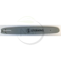 Guide chaîne tronçonneuse STERWINS 516481, fabrication OREGON 188PXBK095, 45cm, pas 325, jauge 1.50 mm, 0.58, 72 maillons, 72 en