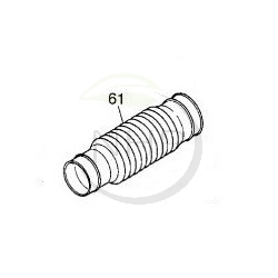 TUYAU SOUFFLEUR ZENOAH - KOMATSU T4017-51110 - T401751110