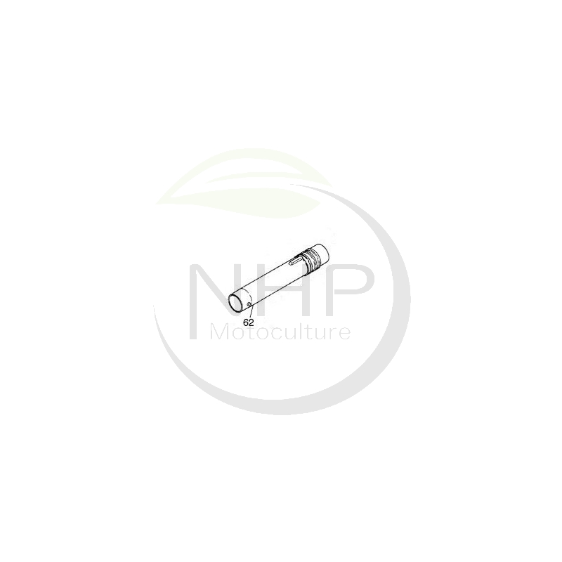 TUYAU SOUFFLEUR ZENOAH - KOMATSU 2750-51201 - 275051201