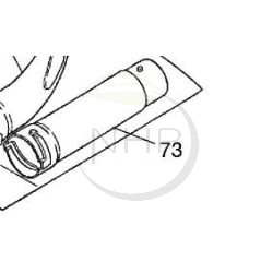 TUYAU RALLONGE SOUFFLEUR KOMATSU 6811-51211 - 681151211
