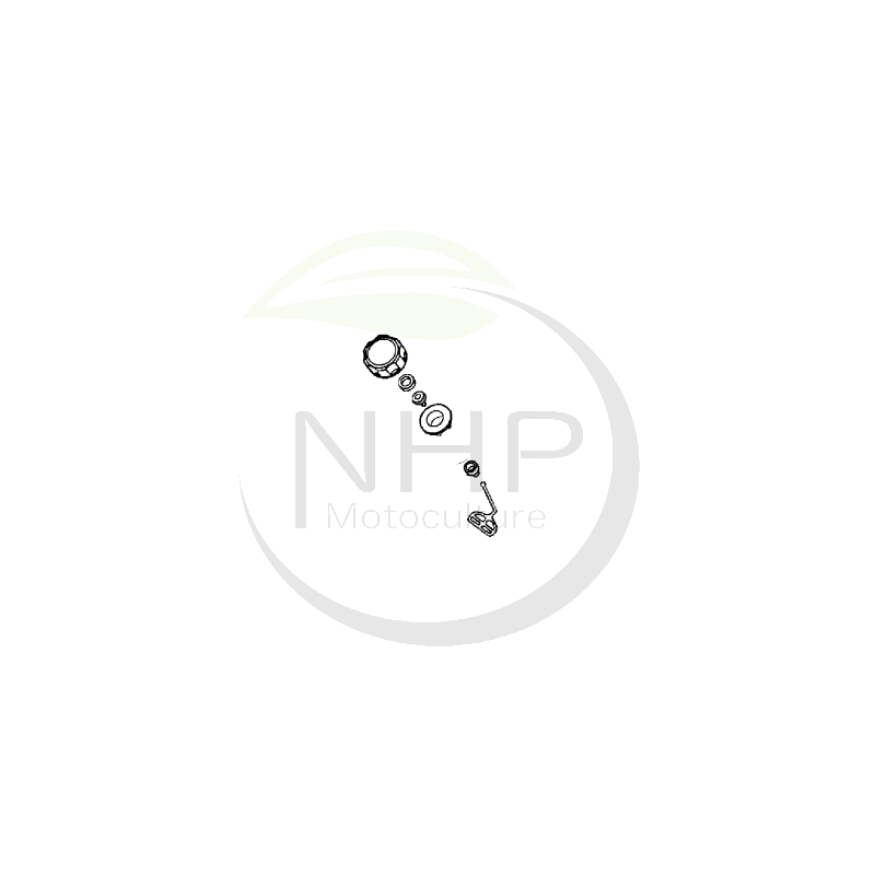 BOUCHON DE RESERVOIR SOUFFLEUR KOMATSU T1015-85202 - T101585202