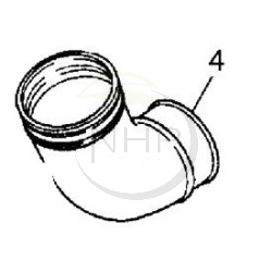 COUDE SORTIE VOLUTE SOUFFLEUR KOMATSU 3490-11150 - 399011150