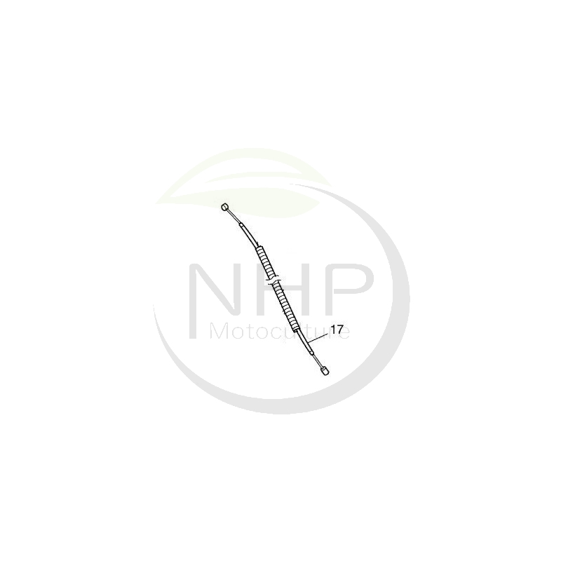 CABLE DE GAZ - CCELERATEUR ZENOAH KOMATSU T4023-83100 - T402383100