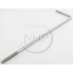 Tige de frein tracteur tondeuse GGP, CASTELGARDEN, STIGA 1134-4162-02, 1134-4162-01