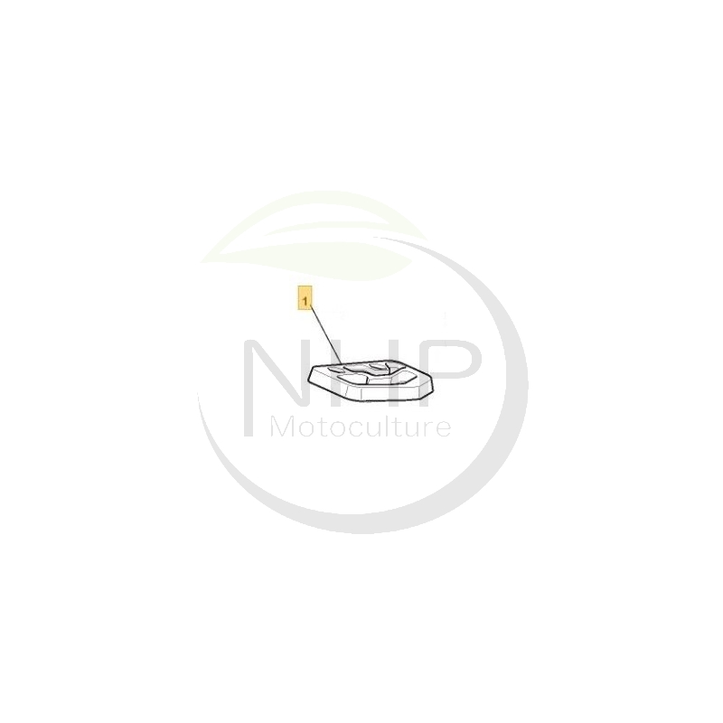 GUIDE LEVIER PTO TRACTEUR TONDEUSE GGP -CASTELGARDEN - STIGA 27487001/0 - 127487001/0 - 1136-0967-01