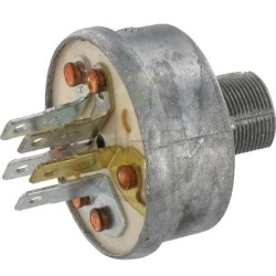 Contacteur à clé 5 bornes tracteur tondeuse GGP, CASTELGARDEN, STIGA, MOUNTFIELD 18450065, 18450065/0, 18450065/1