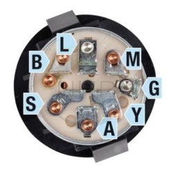 Contacteur à clé tracteur tondeuse VIKING 6170-430-2400, 6170-430-2410, 6170-430-2411, 6170-430-2400-A