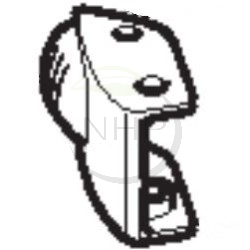 Loquet de fermeture grille de protection souffleur ALPINA, STIGA 118801627/0