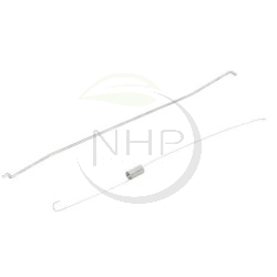 Ensemble tige + ressort de régulateur tondeuse GGP, CASTELGARDEN, STIGA, ALPINA, MOUNTFIELD 18550089/0, 118550089/0