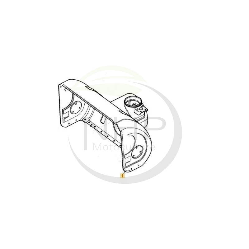 AUGER HOUSING - 118820697/0 - GGP - CASTELGARDEN - STIGA