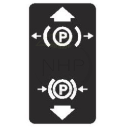 DECAL, PARKING BRAKE LEVER - 118830183/0 - GGP - CASTELGARDEN - STIGA