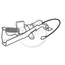 Frein + contacteur tondeuse GGP, CASTELGARDEN, STIGA, ALPINA, MOUNTFIELD 18550180/0, 118550180/0