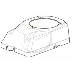 Capot moteur tracteur tondeuse GGP, CASTELGARDEN, STIGA, ALPINA, MOUNTFIELD, TRE0701 - 118550215/0