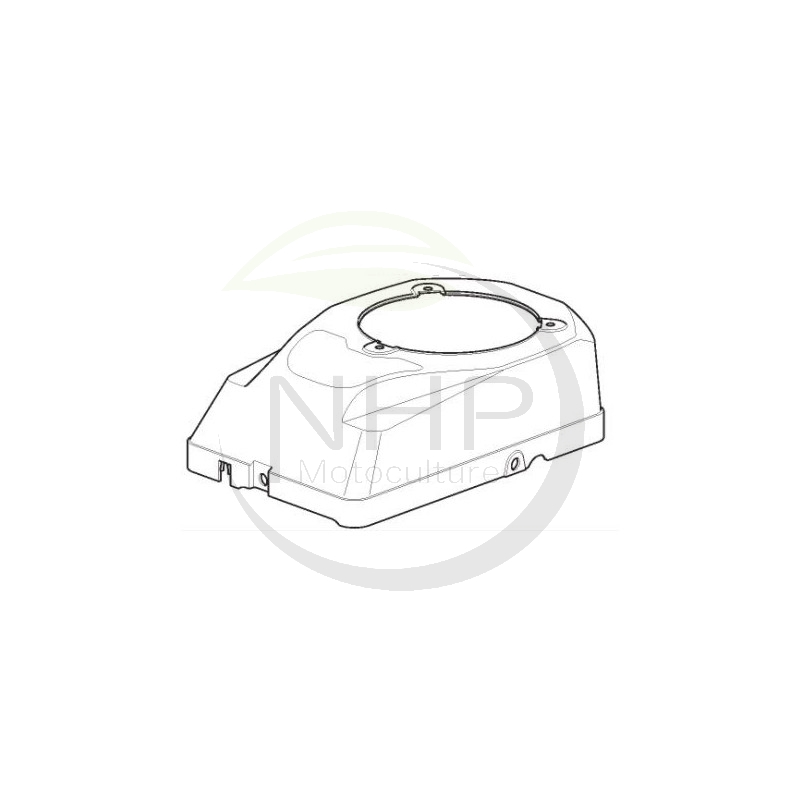 Capot moteur tracteur tondeuse GGP, CASTELGARDEN, STIGA, ALPINA, MOUNTFIELD, TRE0701 - 118550215/0