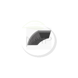 Courroie trapézoïdale crantée AX38, 4L400