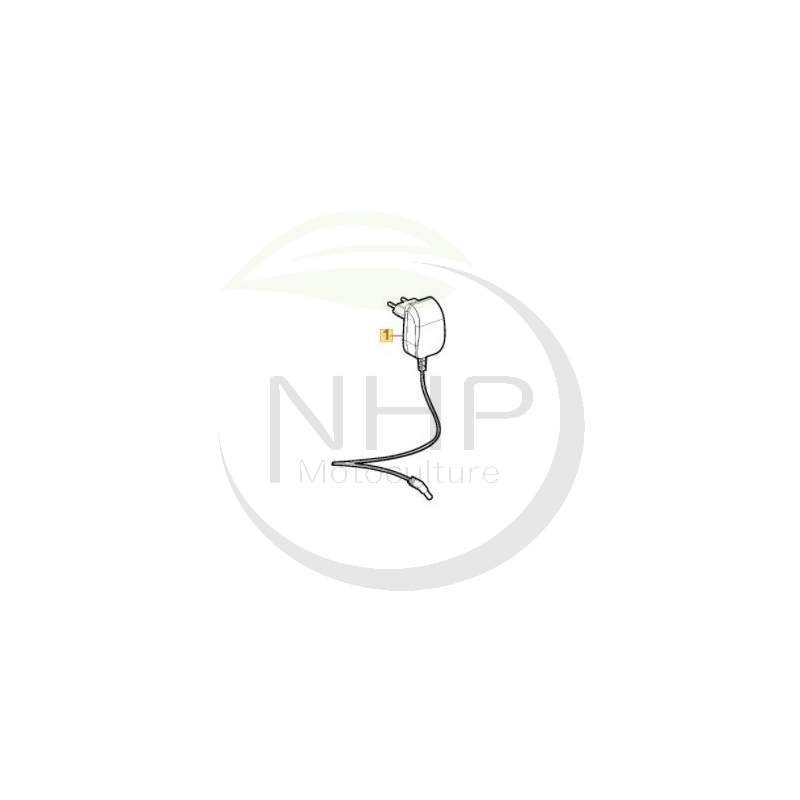 CHARGER 0,5 A (10.8 V) UK PLUG - 1800-9012-01 - GGP - CASTELGARDEN - STIGA