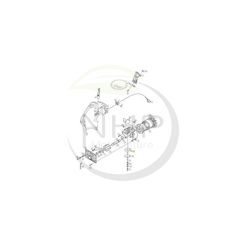 CUTTING PLATE - 1717-0386-01 - GGP - CASTELGARDEN - STIGA