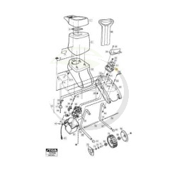 DISQUE - 1717-0162-01 - GGP - CASTELGARDEN - STIGA