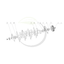 FRAME-COLLECTOR - 1716-0261-01 - GGP - CASTELGARDEN - STIGA