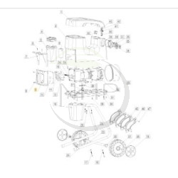 END PLATE - 1716-0182-01 - GGP - CASTELGARDEN - STIGA