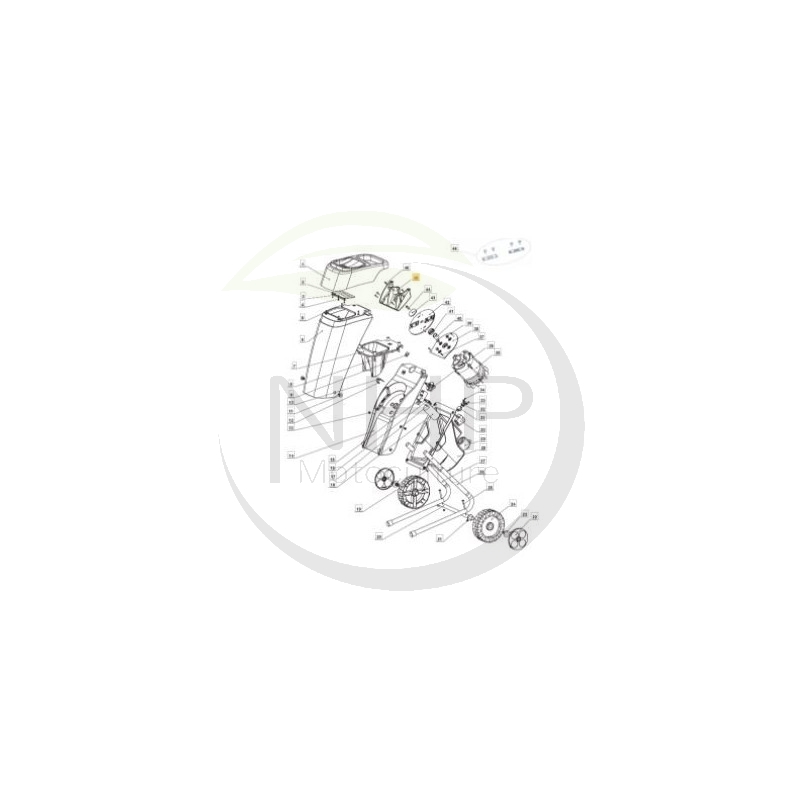 COUNTER PLATE - 1716-0112-01 - GGP - CASTELGARDEN - STIGA