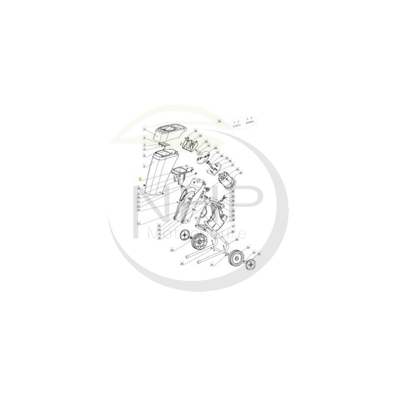 FEEDING INLET - 1716-0092-01 - GGP - CASTELGARDEN - STIGA