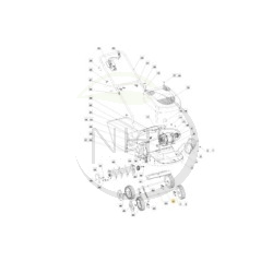 REAR AXLE FITTING - 1716-0029-01 - GGP - CASTELGARDEN - STIGA