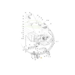 FRONT AXLE FITTING - 1716-0020-01 - GGP - CASTELGARDEN - STIGA