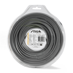 TRIMMER LINE 60 M  3.0 SQUARE (GREY)    - 1911-9176-01 - GGP - CASTELGARDEN - STIGA