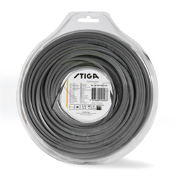 TRIMMER LINE 70 M  2.7 SQUARE (GREY)    - 1911-9175-01 - GGP - CASTELGARDEN - STIGA
