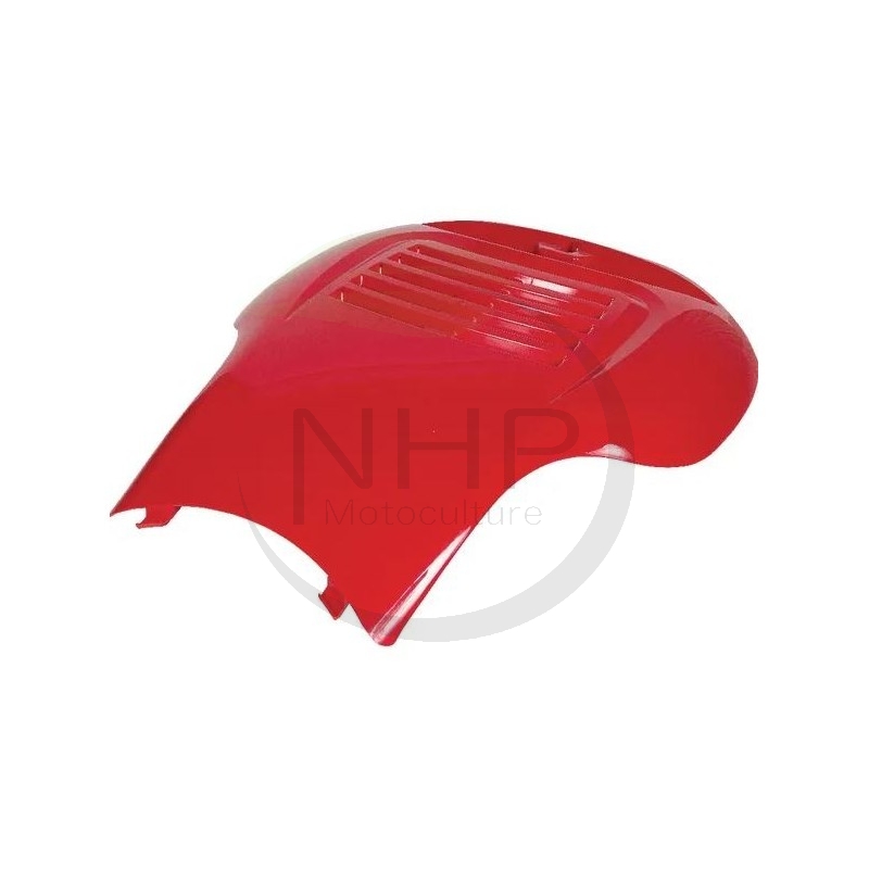 Capot moteur rouge tracteur tondeuse GGP, CASTELGARDEN, STIGA, ALPINA, MOUNTFIELD 1136-1160-01, 327110356/1