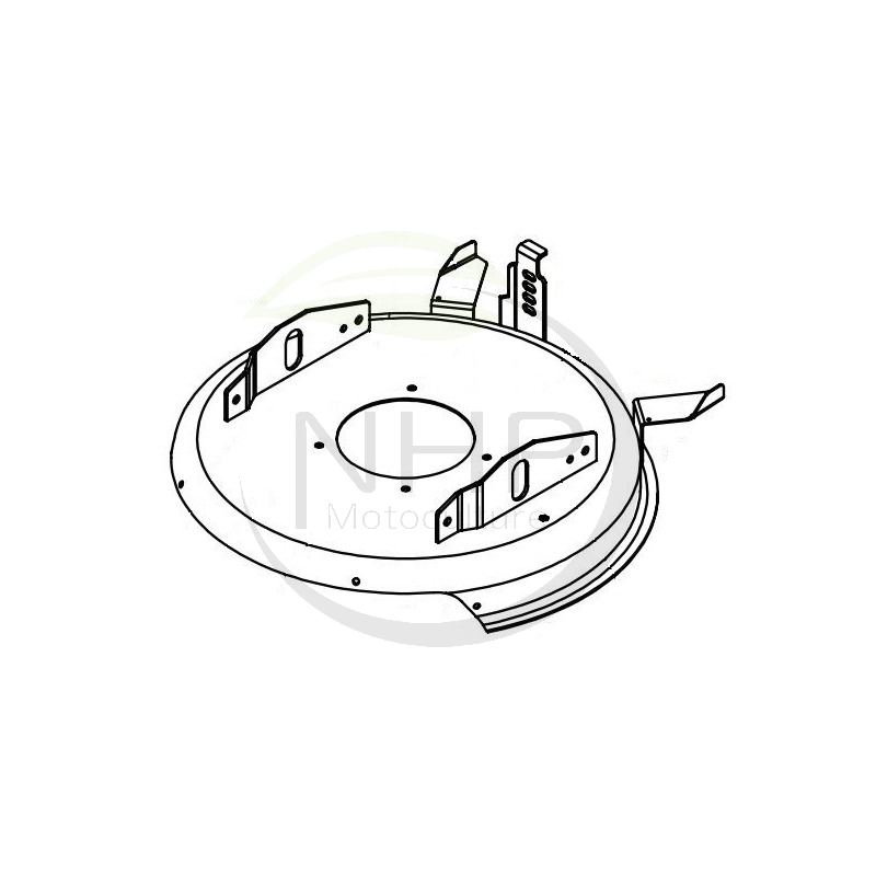 Carter de coupe débroussailleuse à roue E51, XTREM , PUBERT, STAUB, OLEO MAC 4002002703