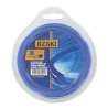Fil nylon débroussailleuse et coupe bordure carré OZAKI 3mm, coque 9 mètres