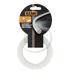 Anneau 15 mètres fil nylon rond OZAKI 1.3mm