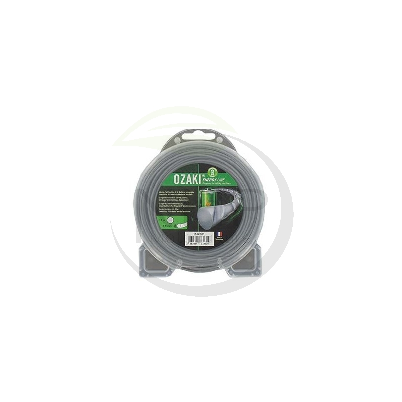 Coque 87 mètres fil nylon rond spécial équipements à batterie OZAKI 2.4mm ENERGY LINE