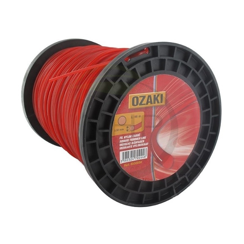 Bobine 90 mètres fil nylon rond OZAKI 3.3mm