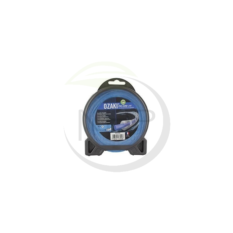 Coque 15 mètres fil nylon rond hélicoïdal OZAKI 2.4mm PREMIUM