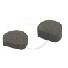 Lot de 2 plaquettes de frein avec méplat MURRAY 776938