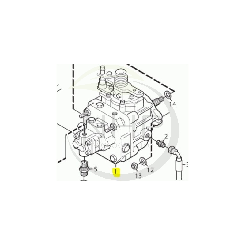 POMPE HYDRAULIQUE GGP - CASTELGARDEN - STIGA 1135-3763-01 - 1137-1128-01