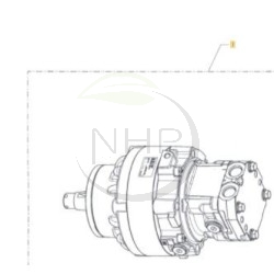 HYDRAULIC MOTOR - 1134-7016-01 - 1134-7016-02 - GGP - CASTELGARDEN - STIGA